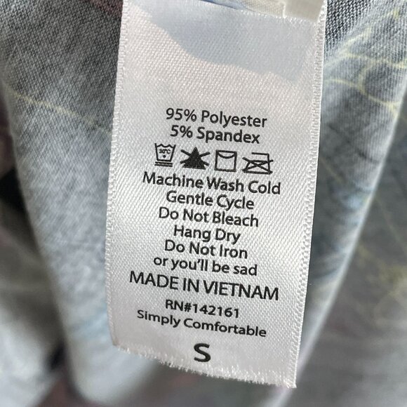 Lularoe Womens Small Winnie the Poo Print Carly Swing Dress Short Sleeve - Picture 4 of 9